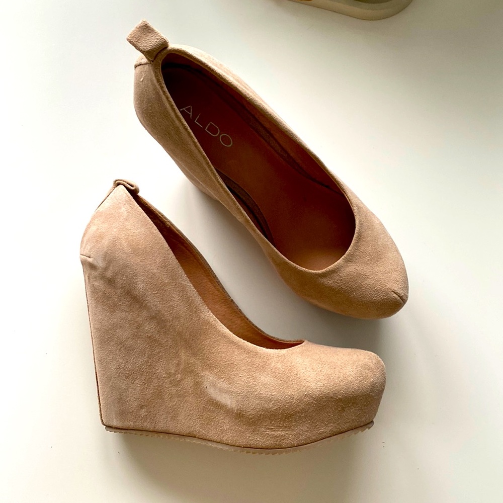 Beige, ALDO Heels Size 40